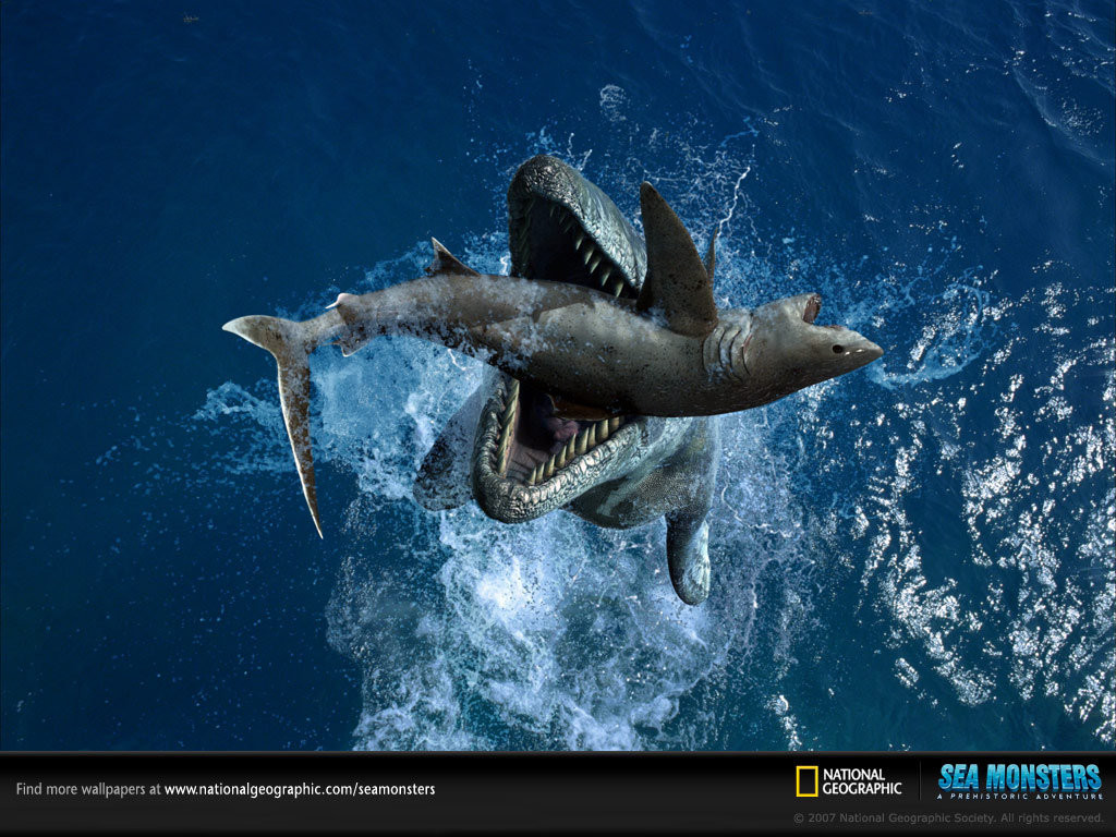 Чудища морей 3D: Доисторическое приключение – афиша
