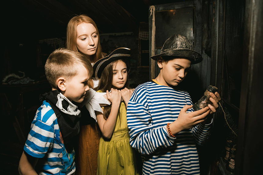 Детский квест «Пиратское сокровище» – афиша