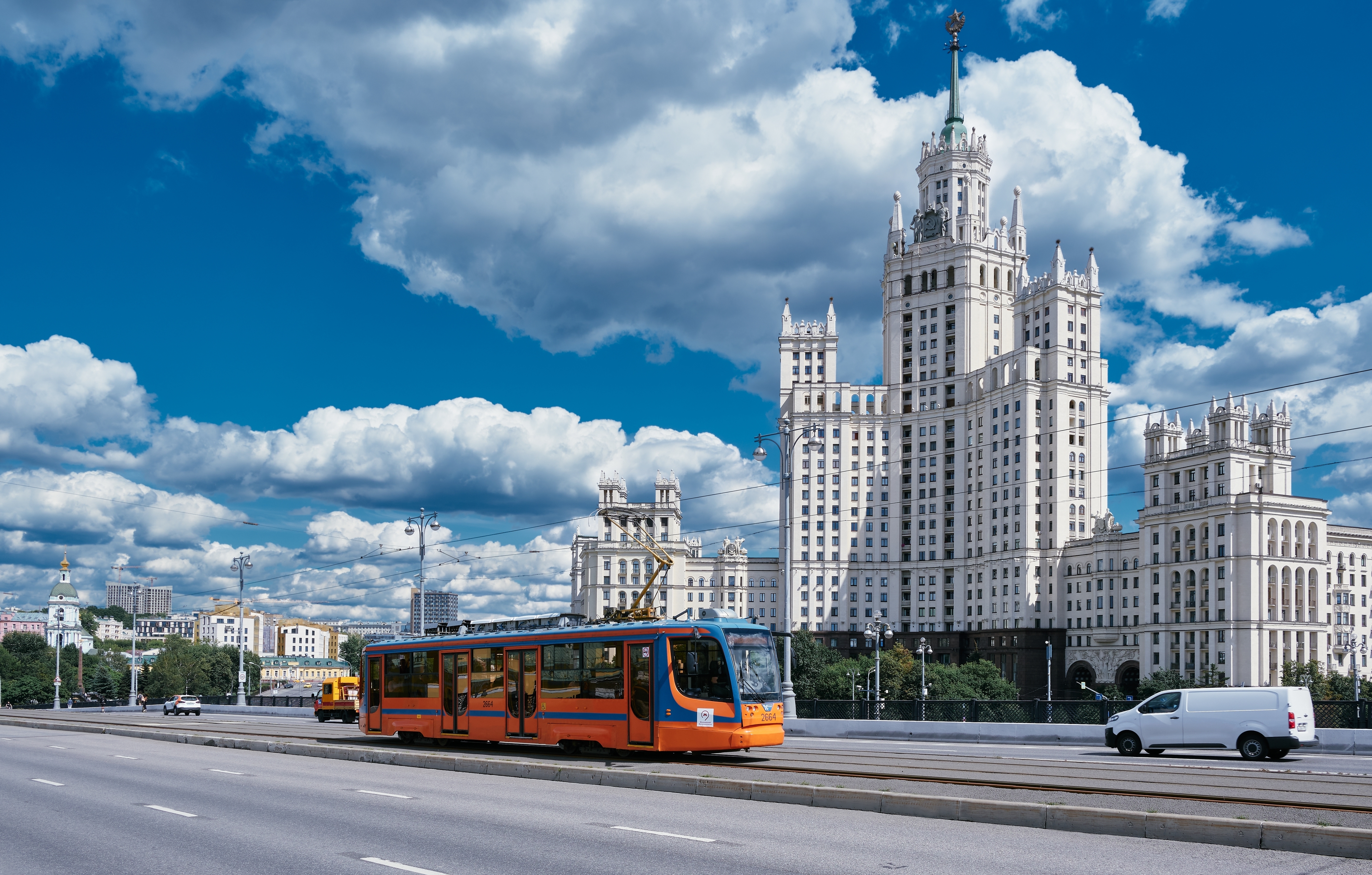 Трамвайные маршруты в центре Москвы сократят в ночь на 25 июля