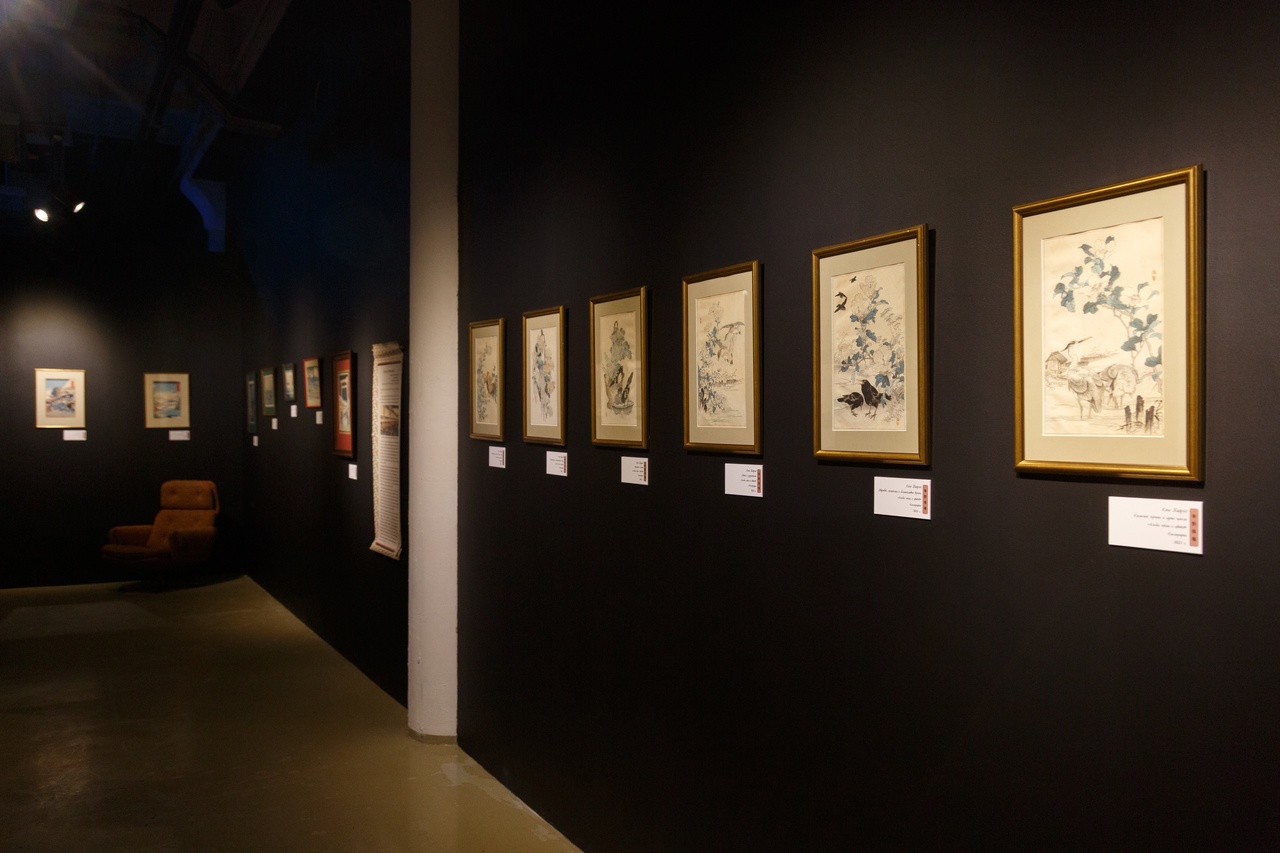 Выставка «Золотой век японской графики» + Лекция «Великий Хокусай» – афиша