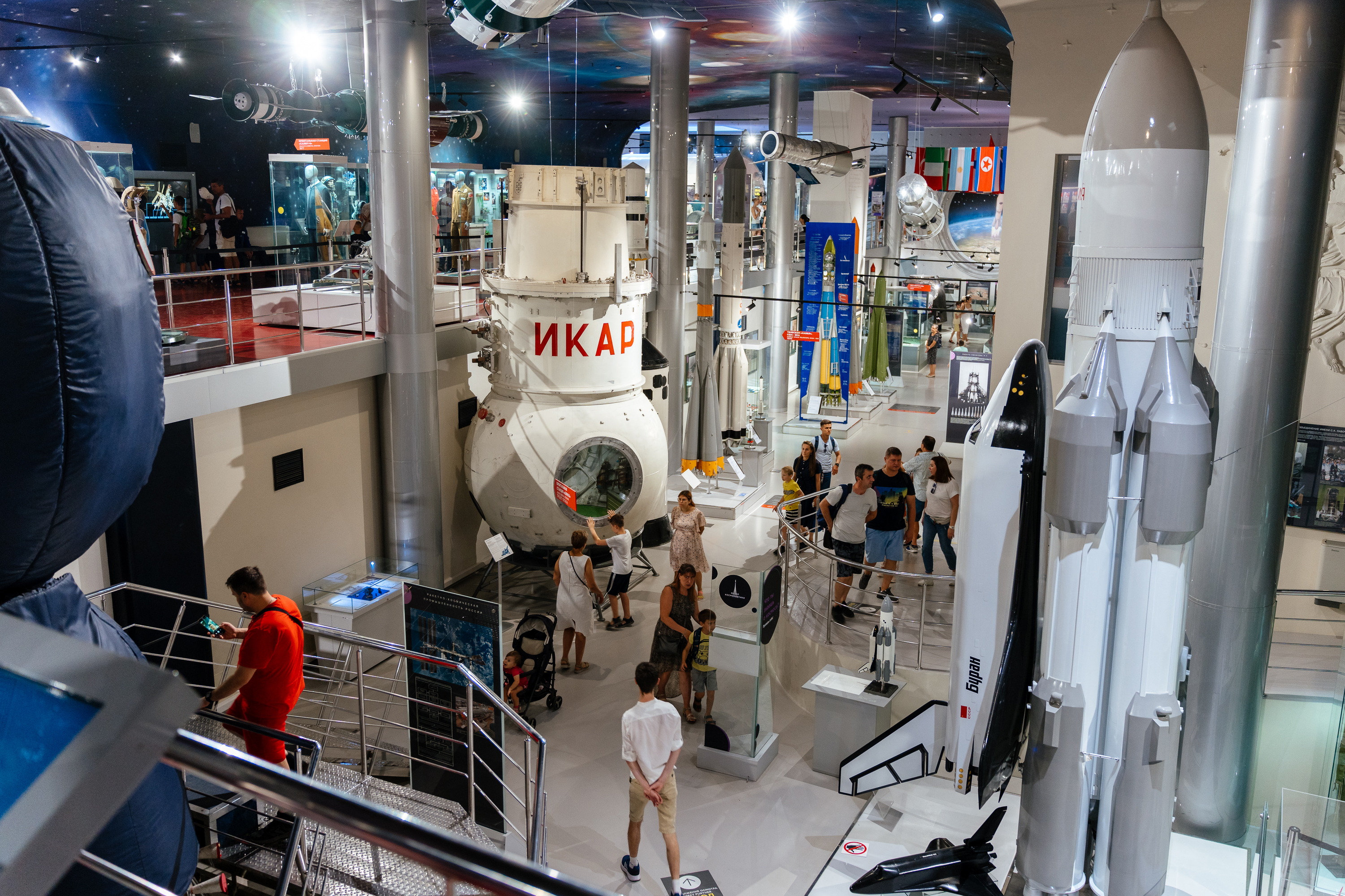 Экспозиция Музея космонавтики – афиша