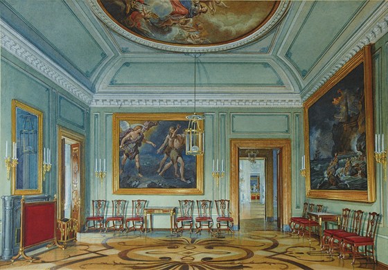 Гатчинский дворец в акварелях Эдуарда Гау и Луиджи Премацци – афиша